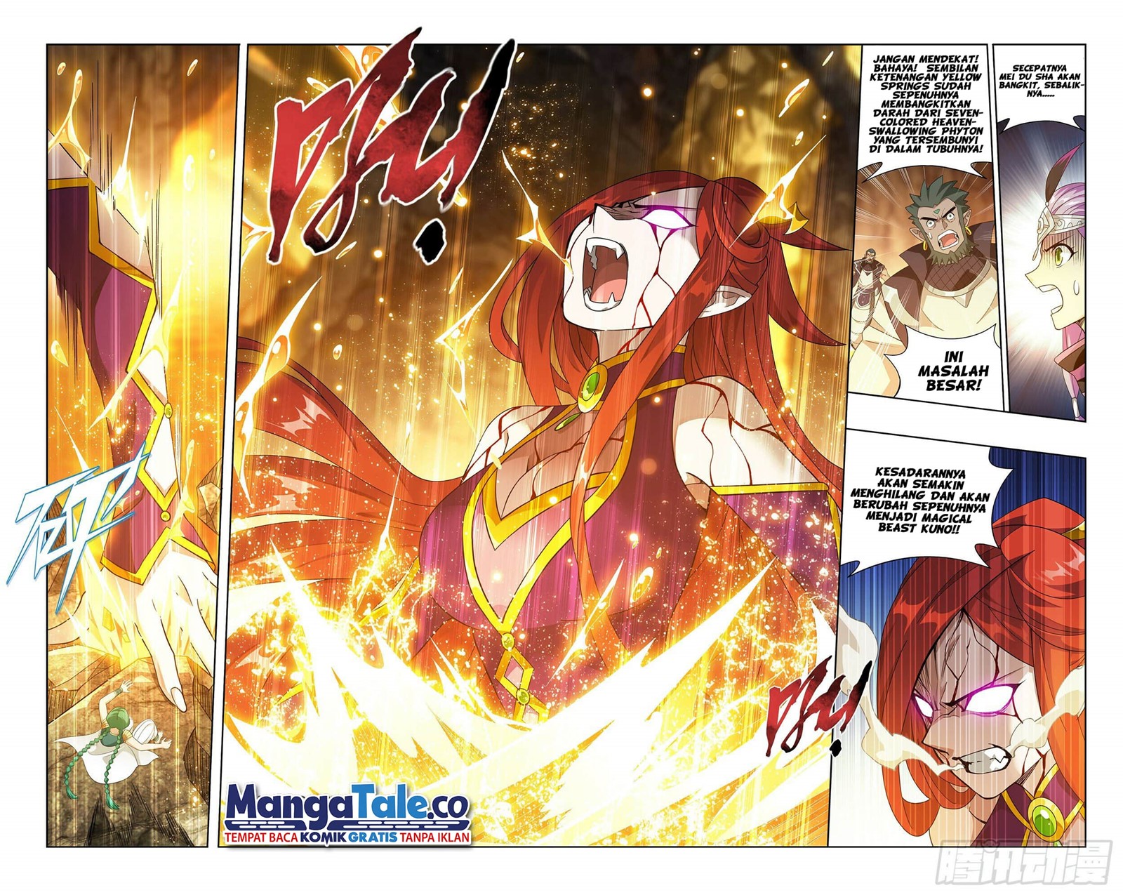 Battle Through the Heavens Chapter 393 Gambar 19